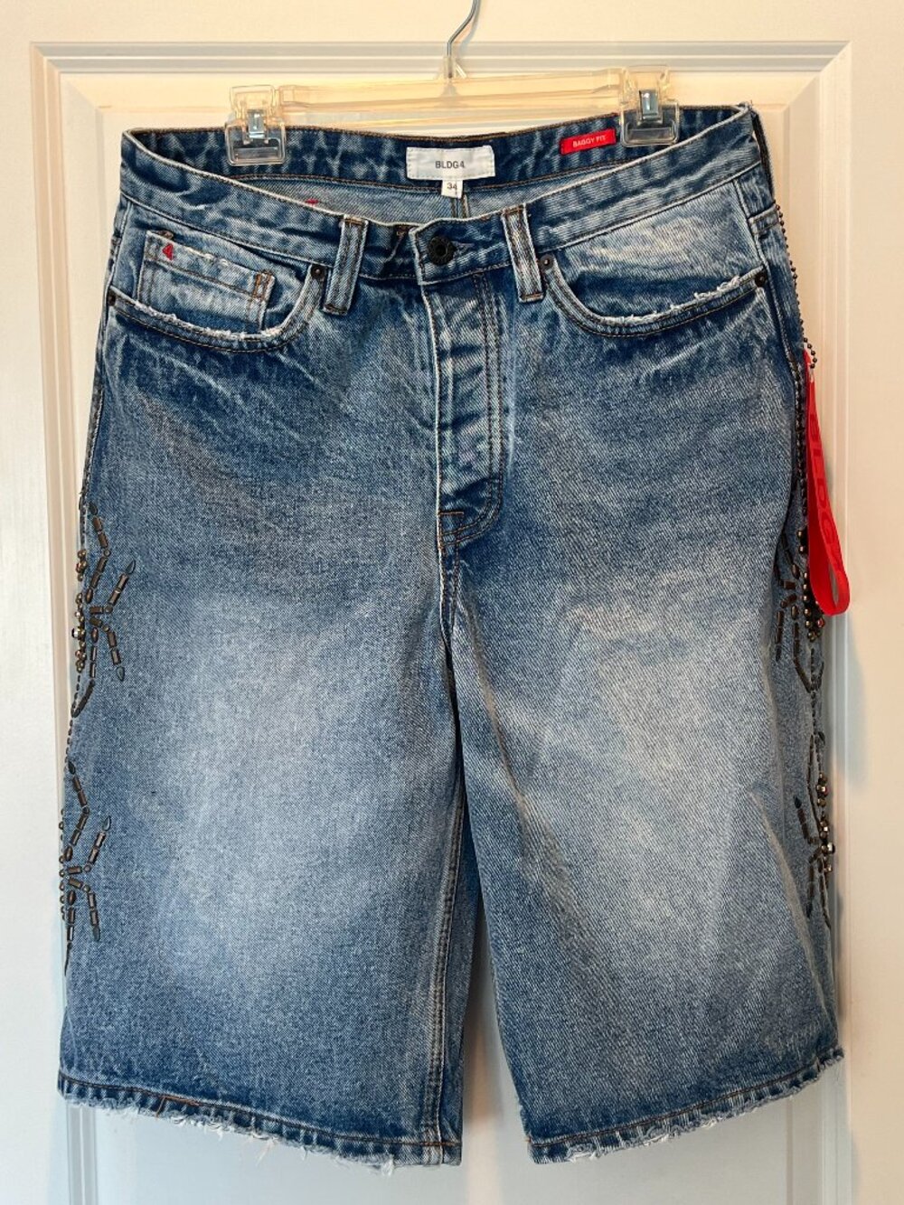 BLDG4 Pantheon Short in Featherweight Wash NWT Size 34